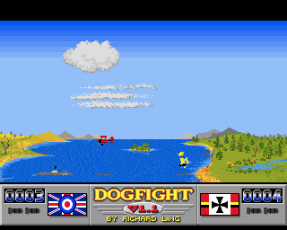 Dog Fight screenshot 3 for Amiga